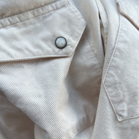 Taylor Stitch The Western Shirt in Natural Pincord corduroy ivory organic 40 - Picture 3 of 9